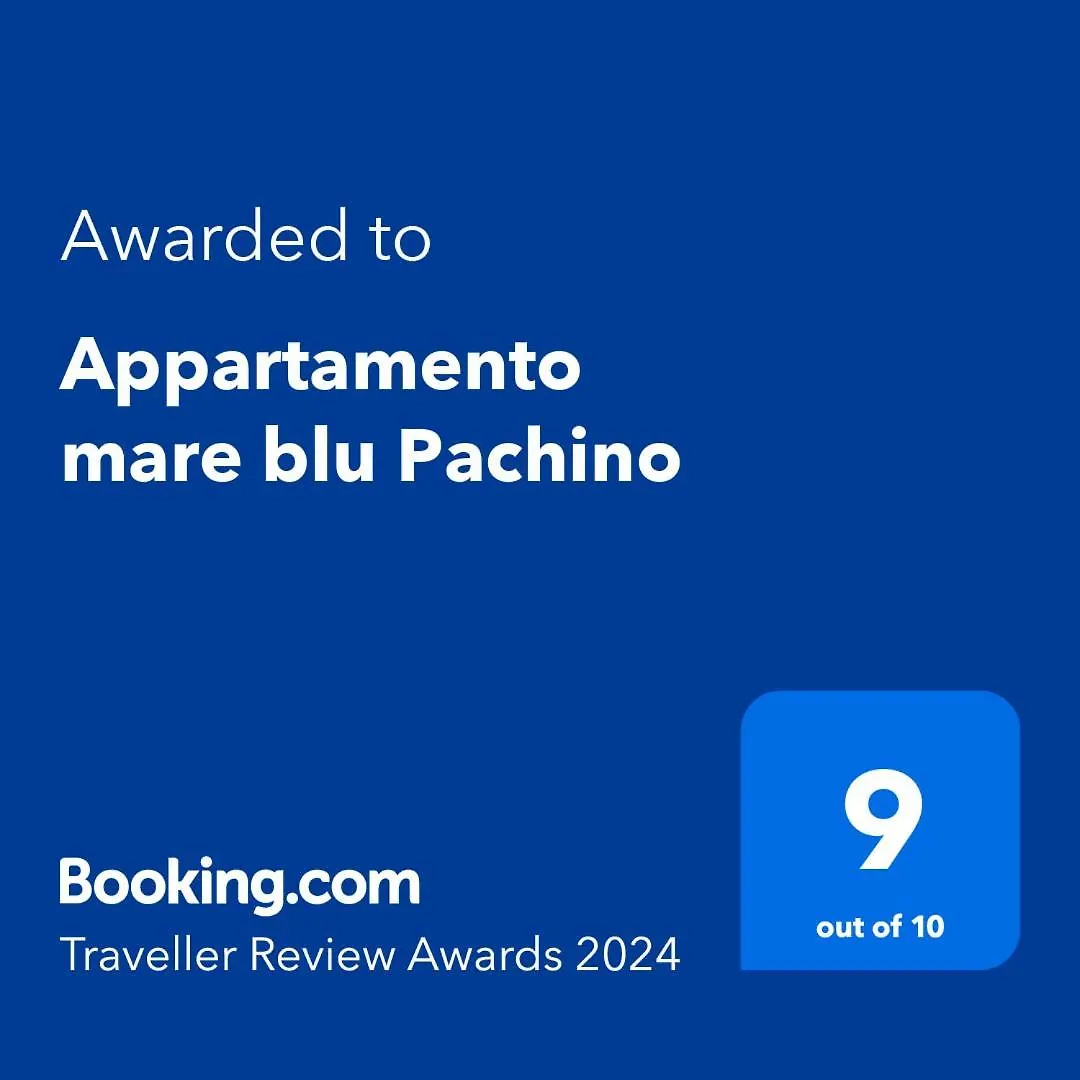 Apartment Appartamento Mare Blu Pachino